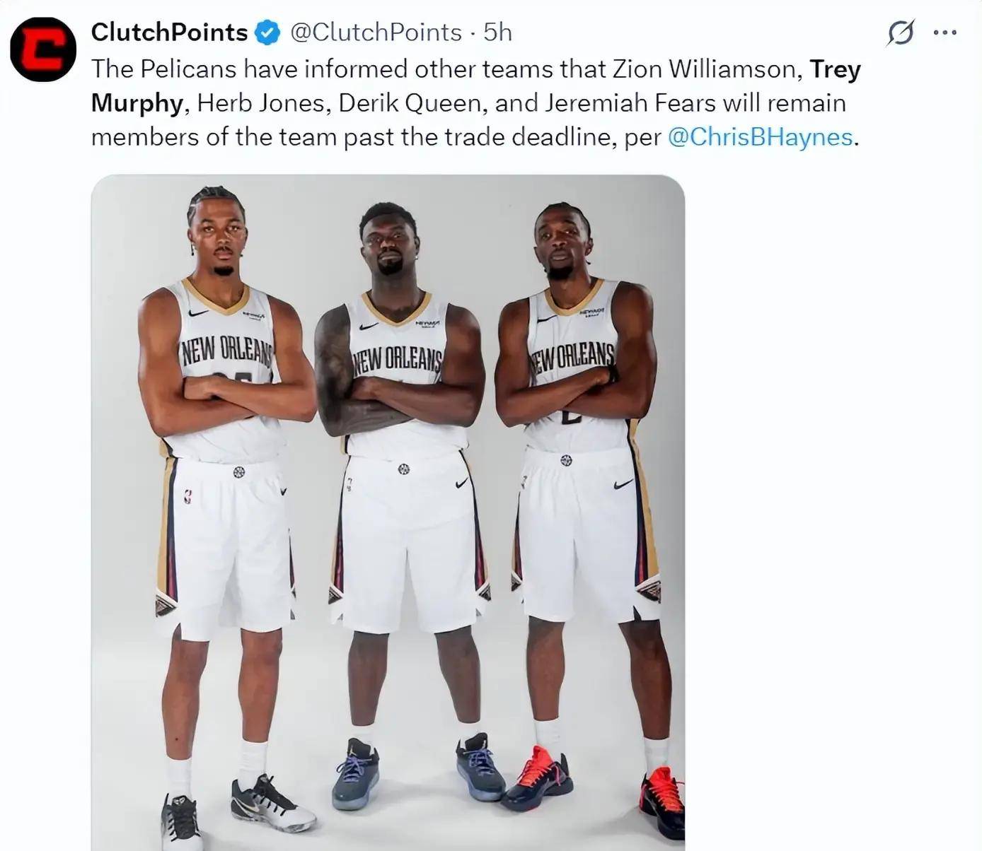 爱游戏官网-关于NBA总决赛赛程吃紧,新奥尔良鹈鹕赛后内部沟通,更衣室稳定,球队文化再被提及的信息